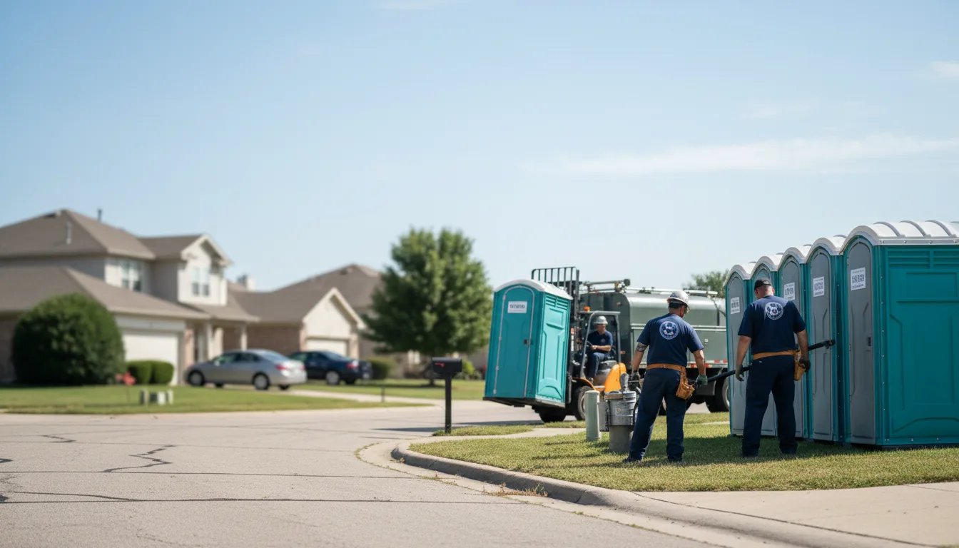 Porta Potty Rental in Troy Grove, IL near me
